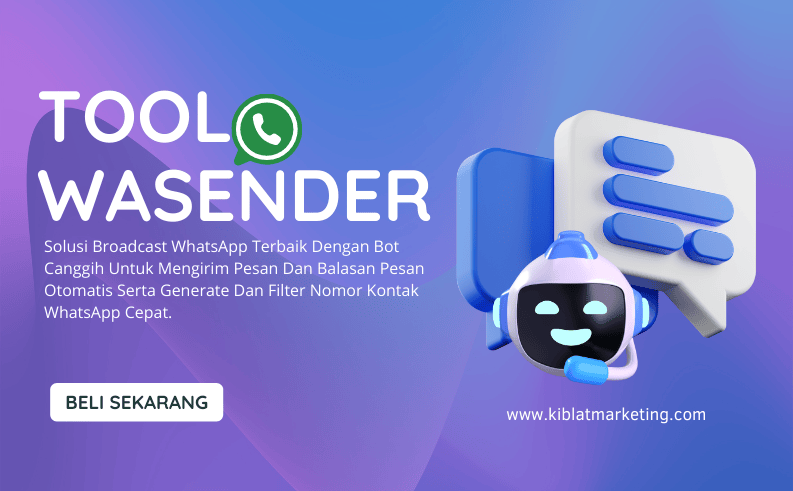 Tool WASENDER - Software Kirim Pesan Masal